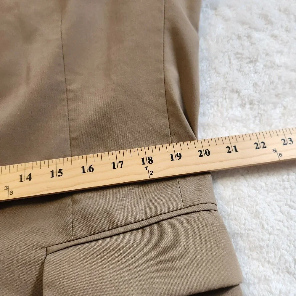 Jos. A. Bank Mens Light Brown Cotton Blend Sport Coat Blazer Jacket Size 41R